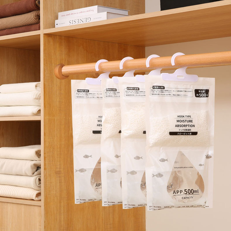 Paquet de 10 mini-absorbeurs d'humidité jetables