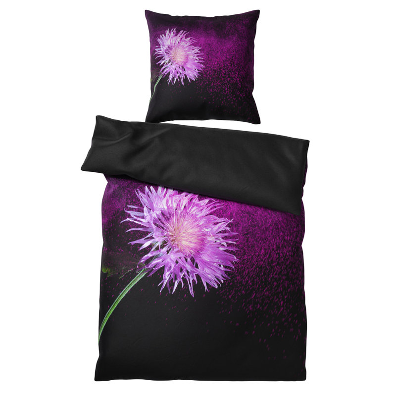 Cotton Floral Duvet Cover Set with Pillowcases