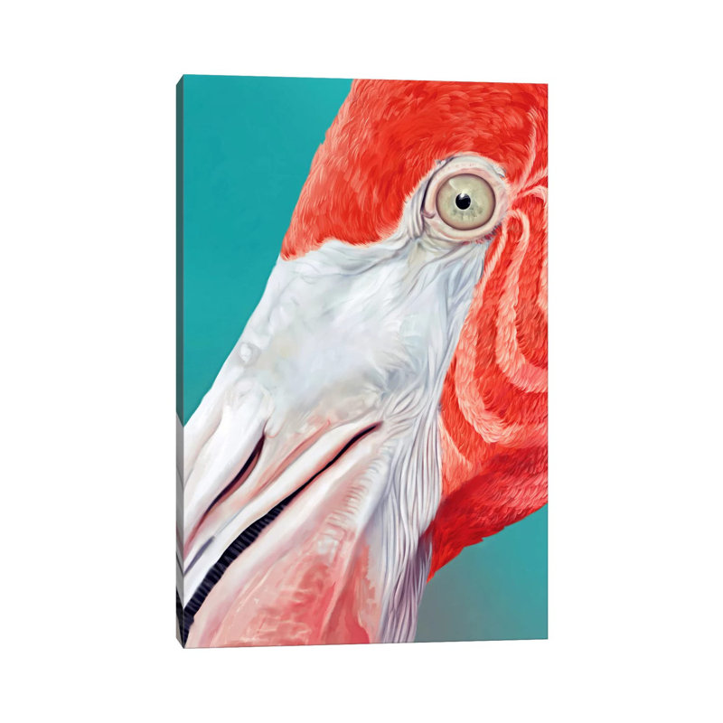 Flamingo by Giulio Rossi - Wrapped Canvas Gallery-Wrapped Canvas Giclée