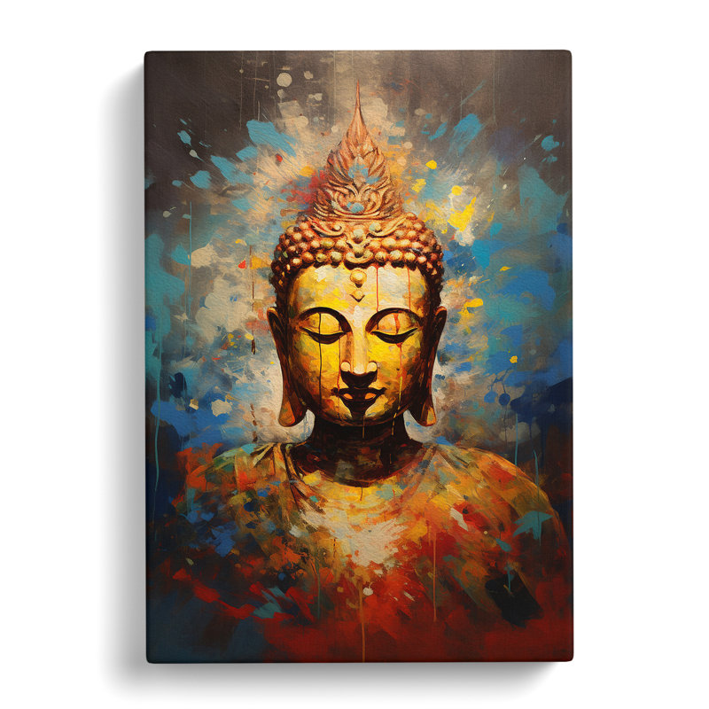 Buddha Modern No.2 - Print, 60cm H x 40cm W x 3cm D
