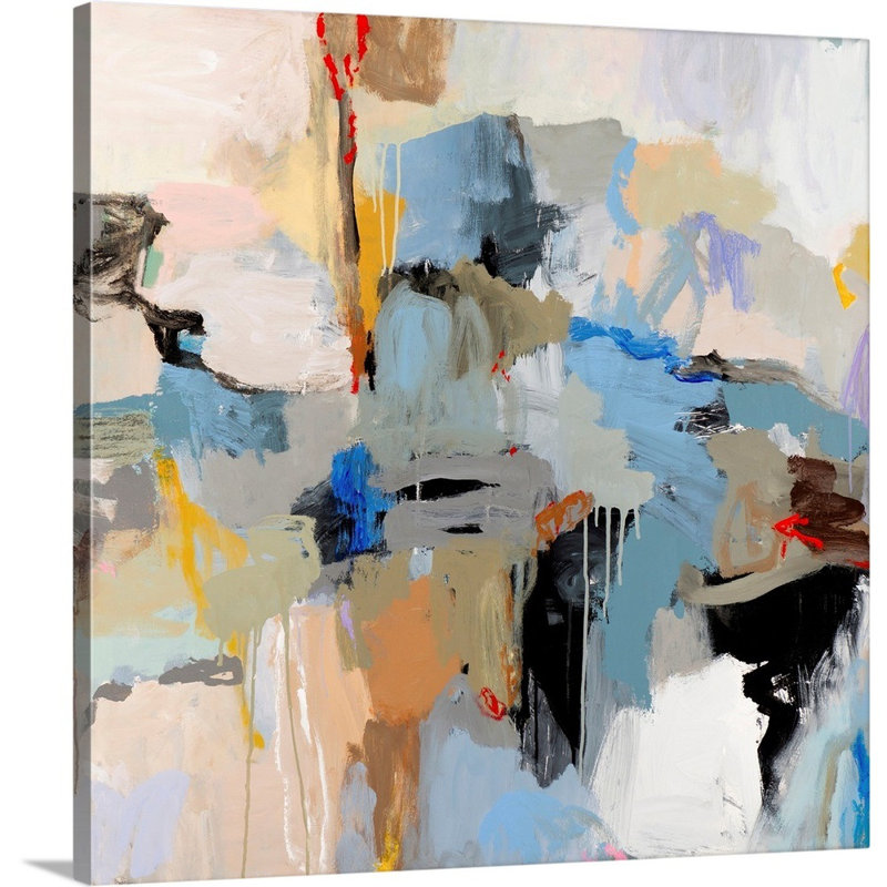 Reproduction d’art sur toile, "Santa Fe" par Jeffrey Tover, H 30 po x l 30 po x P 1,25 po, Toile tendue
