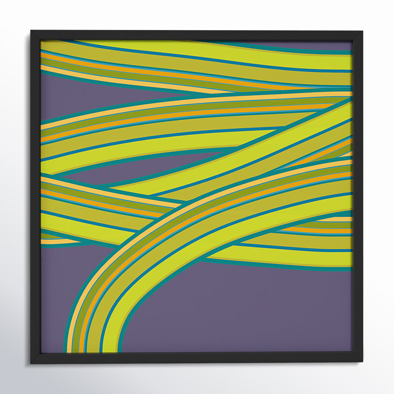 Hemp Twist Print by Jacques Pilon, Maple Wood, 24" H x 24" W x 1.25" D
