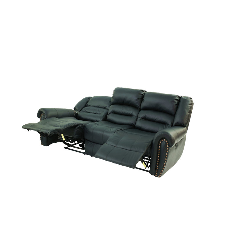 Canapé moelleux à mouvement manuel 1pc seulement, H 37 po x l 86 po x P 39 po
