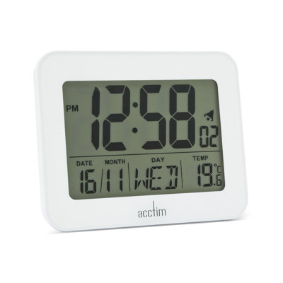 Quartz movement / Crystal Alarm Tabletop Clock