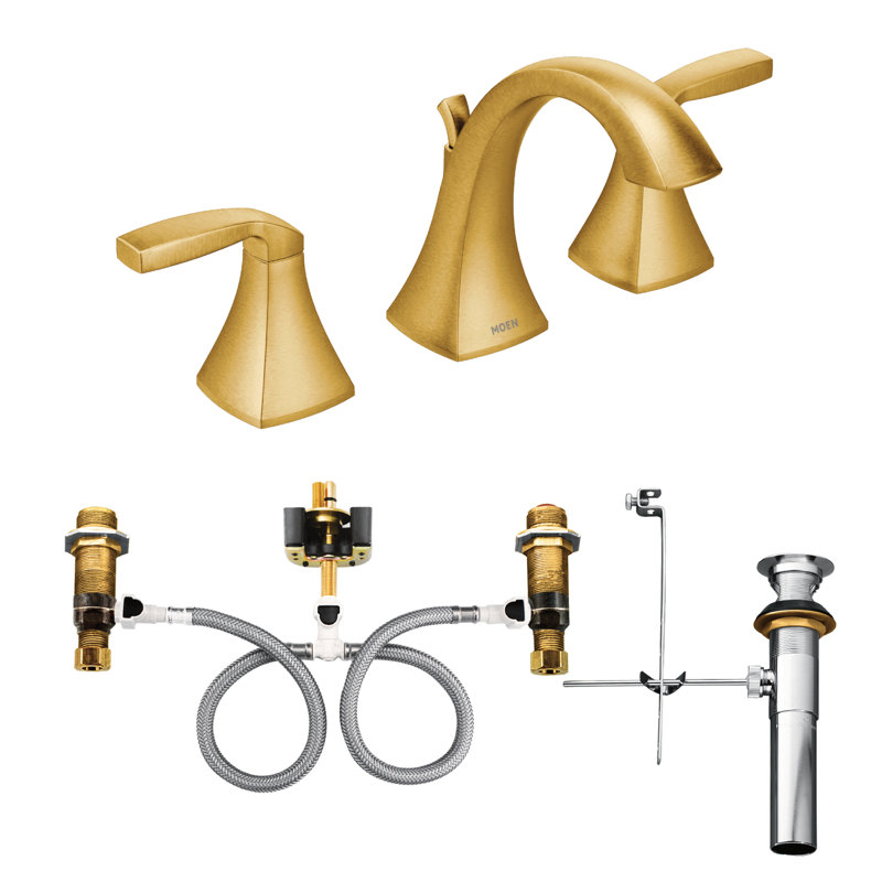 Robinet pour salle de bain Voss, Or brossé