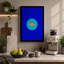 Fish In Window Modern - Print-136801242-136801247
