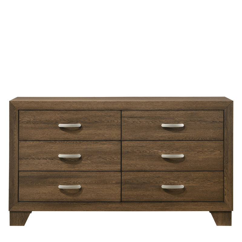 Commode à finition chêne Miquell