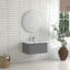 Armoire de salle de bain murale avec tiroir 30 po-207674851