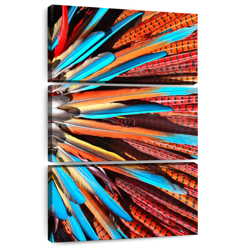 Plumes de bonnet amérindien Kerner, H 57 po x l 36 po