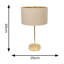 Dadiva Brushed Chrome Stem Table Lamp with Velvet Reni Shade-1570921144-1570921146-1596699739