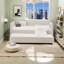 Lit de jour simple en velours avec couchette, canapé-lit capitonné à losanges moderne-2147078572