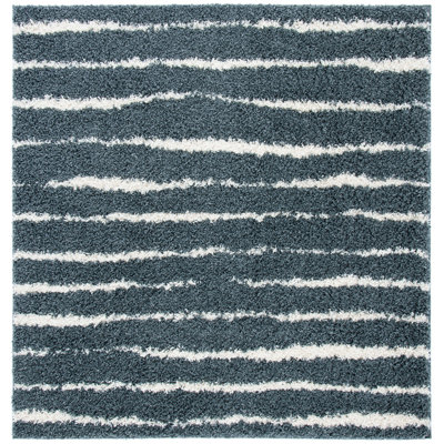 Tapis noir / ivoire Siragan