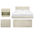Ensemble de chambre à coucher 4 pièces Mehroo