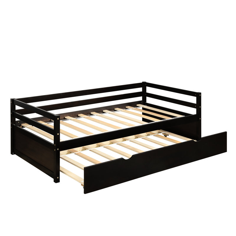 Lit de jour avec lit gigogne, taille simple - pour chambre à coucher