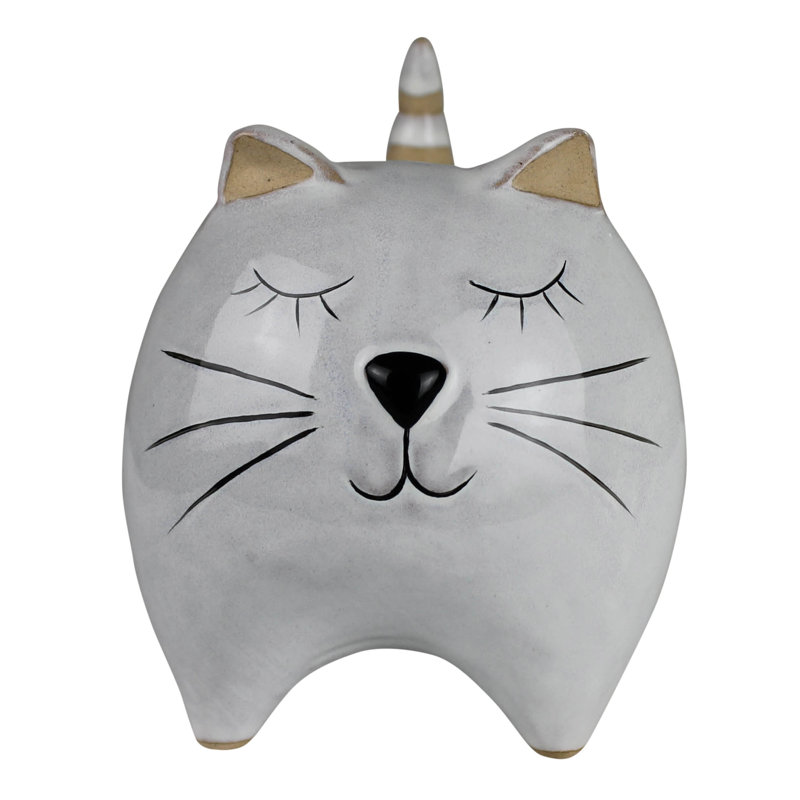 Reca Cat Statue Vase