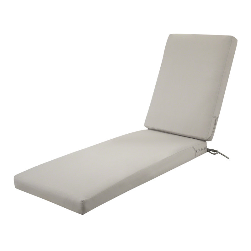 Jaylon Outdoor Chaise Lounge Cushion, Spice, 3"H x 26"W x 80"D