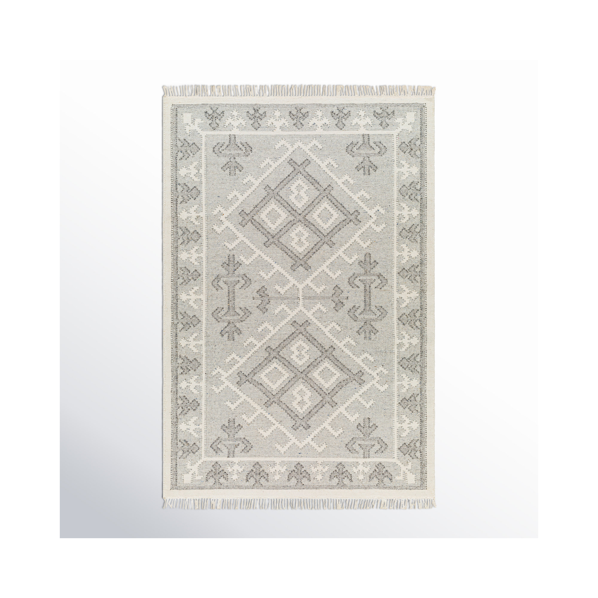 Saber Handmade Wool Rug, Rectangle 2' x 3'
