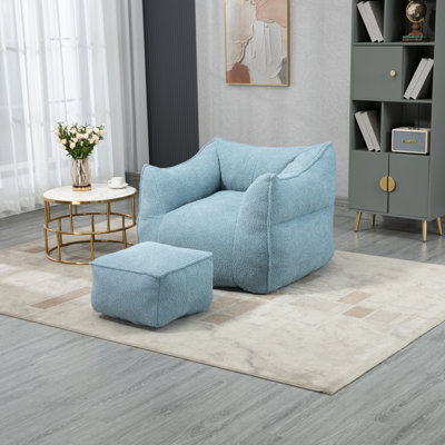 Fauteuil à billes COOLMORE Fauteuil à billes / tabouret paresseux et durable Comt Lounger