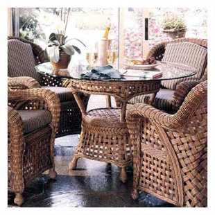 Clearance Sale! St John 2 Pc Patio Table Set by South Sea Rattan