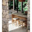 Outdoor Teak Bar Stool-5985096-5985097