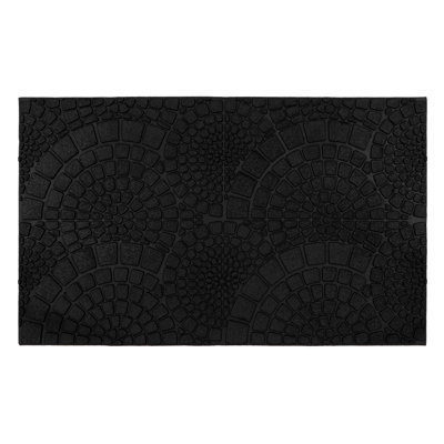 Non-Slip Geometric Outdoor Doormat
