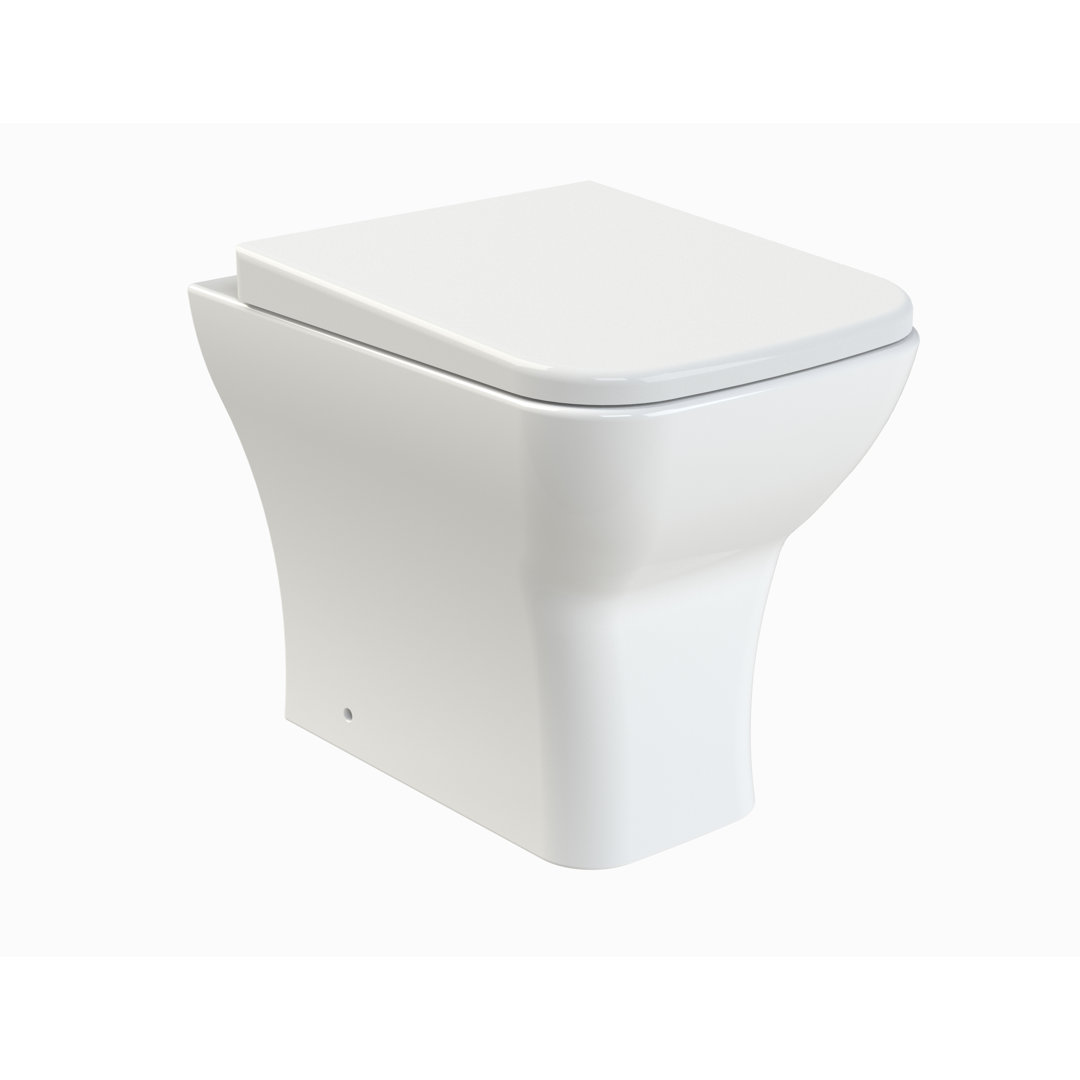Ava Back to Wall Toilet with Soft Close Seat
