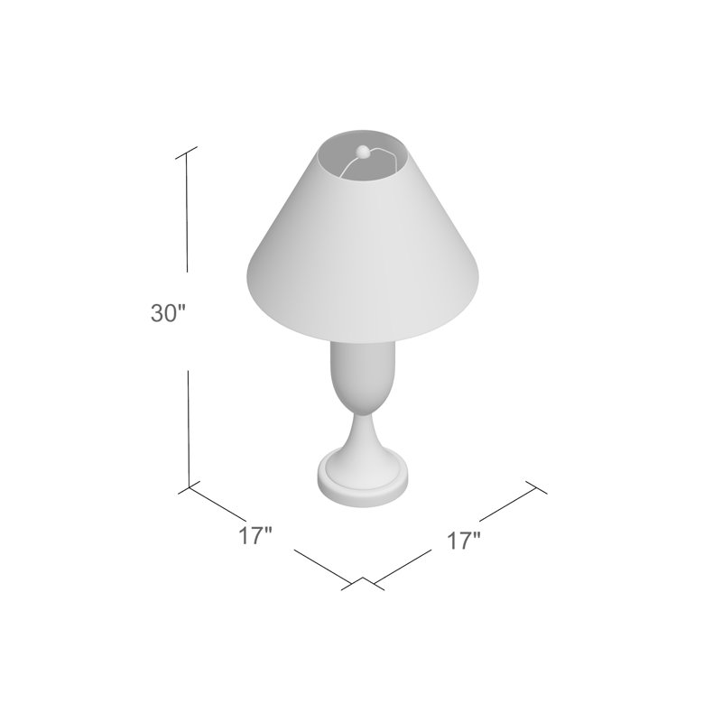 Lampe de table 30" ball Higgins