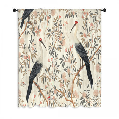 Marliese Sheer Curtain Single Panel