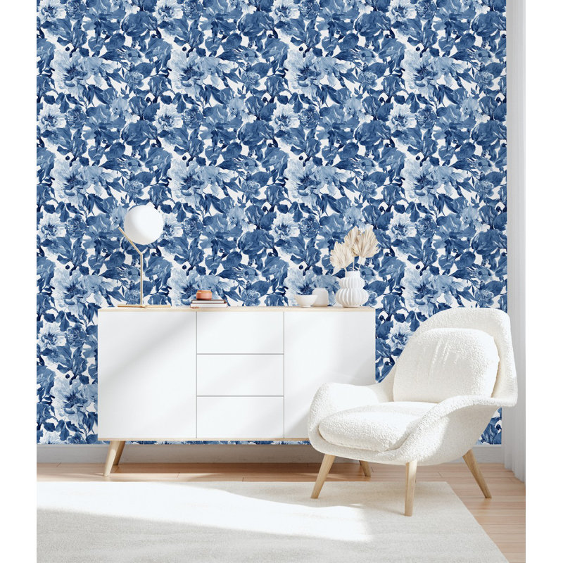 Floral Tile, 2.08' W x 10.42' L