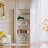 Corner bookshelf