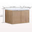 Meuble-lavabo à fermeture en douceur avec lavabo, 30 pouces pour petite salle de bain, 30X18-00630 IMO (KD-Packing)-207151648-207151654