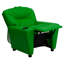 Contemporary Kids Recliner with Cup Holder-1550057891