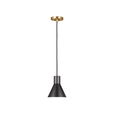 Byers 1-Light Dimmable Cone Pendant
