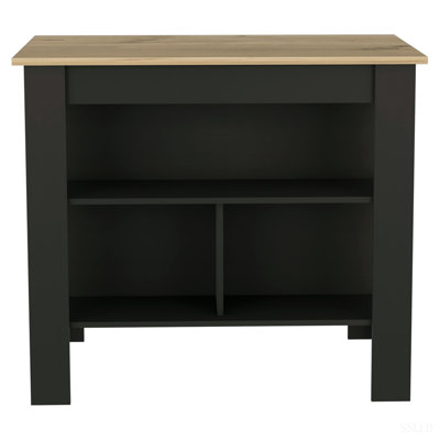Kitchen Island Dozza, Three Shelves