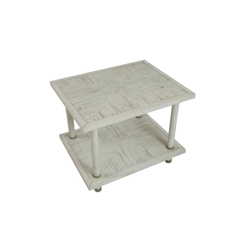 Caribe Solid Wood End Table, Peninsula