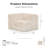 Dozie 5-Piece Faux Fur Foam Modular Compressed Sectional-1486343759