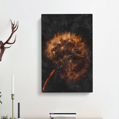 Dandelion Puff - Wrapped Canvas Painting