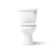 Cimarron® 1.28 GPF Water Efficient Round Two-Piece toilet (Seat Not Included)