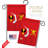 Double Sided 18.5'' H x 13'' W Polyester Flag Set