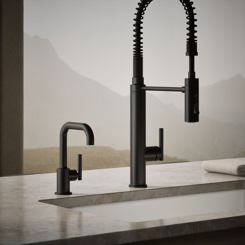 Purist Beverage Faucet, Matte Black
