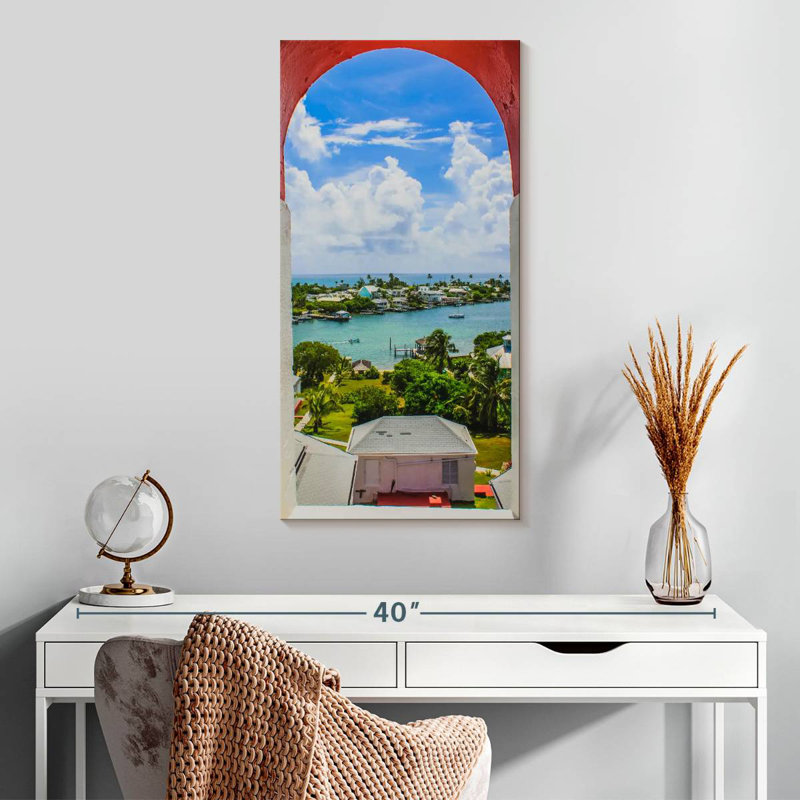 Elbow Reef Lighthouse, 30" H x 15" W