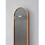 Miroir 9,5 x 2 x 47,2 po avec cadre ovale allongé
