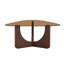 Table basse avec plateau en verre