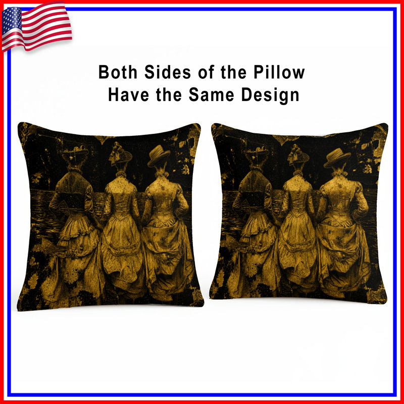 Coussins Victorian Era, 26 x 26 pouces