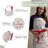 Maison d' Hermine 100% Cotton Apron for women with Pocket Kitchen Chef Apron for Men Cooking Gardening Server Waitress Maid (Pinson).
