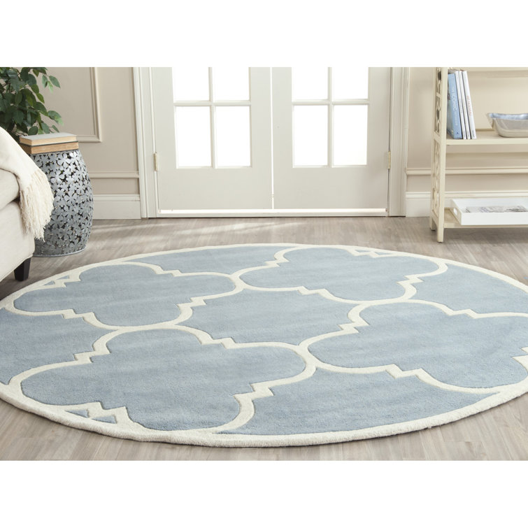 Carolene Hand Tufted Wool Geometric Rug