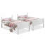 Lits superposés en bois convertibles 2 lits individuels