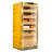 Cigar Climate Control Cabinet, Raching MON1800A Cigar Humidor Cabinet with Ammonia Removal, 230L Wood Frame Cabinet for Cigar Storing&Aging- Gold 