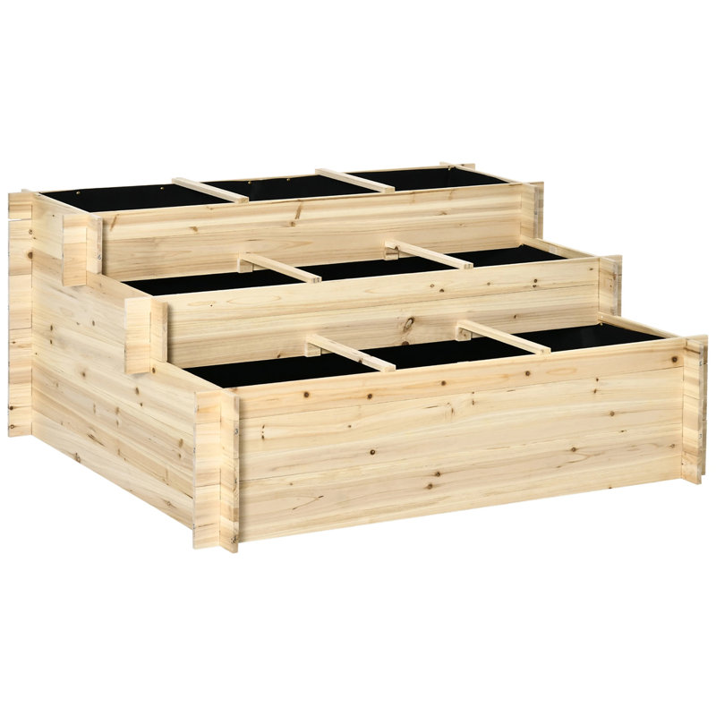 Ahto Wood Raised Garden Bed