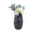 Handcrafted Earthenware Vase with Organic Sculpted Design-1221207752